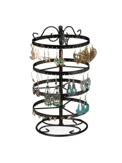 Ohrringhalter in Schwarz - (H)30 x Ø16,5 cm