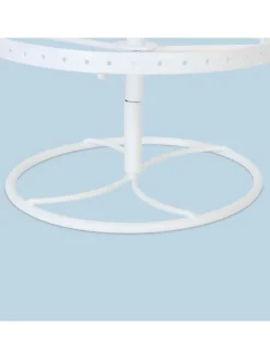 Ohrringhalter in Weiß - (H)30 x Ø16,5 cm