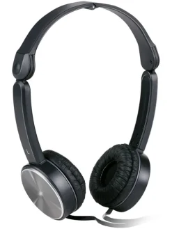 On-Ear-Kopfhörer in Schwarz