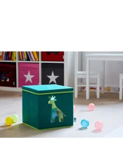 Ordnungsbox in Grün - (B)30 x (H)30 x (T)30 cm