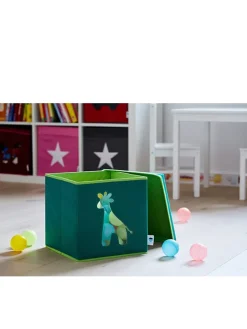 Ordnungsbox in Grün - (B)30 x (H)30 x (T)30 cm