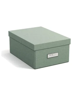 Ordnungsbox in Grün - (B)22,5 x (H)13,5 x (T)31,5 cm