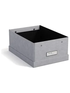 Ordnungsbox in Hellgrau - (B)22,5 x (H)13,5 x (T)31,5 cm