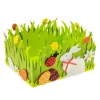 Osterkorb in Grün - (B)19 x (H)15 x (T)11 cm