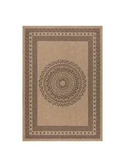 Outdoor Teppich DHAKA Schwarz