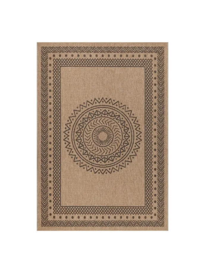 Outdoor Teppich DHAKA Schwarz