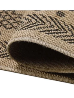 Outdoor Teppich DHAKA Schwarz