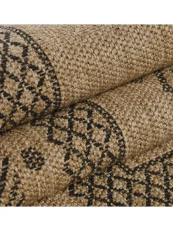 Outdoor Teppich DHAKA Schwarz