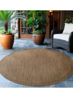 Outdoor Teppich GIZA Braun