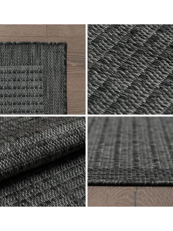 Outdoor Teppich GIZA Schwarz