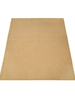 Outdoor Teppich Natur Balkon, Terrasse in Senf