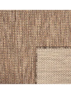 Outdoor Teppich Natur Balkon, Terrasse in Beige