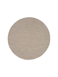Outdoor Teppich RELAX Beige Rund