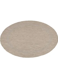 Outdoor Teppich RELAX Beige Rund