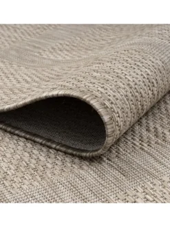 Outdoor Teppich RELAX Beige Rund
