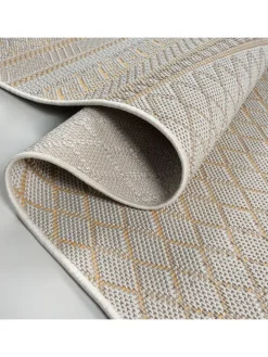 Outdoorteppich Calgary C in Beige Yellow