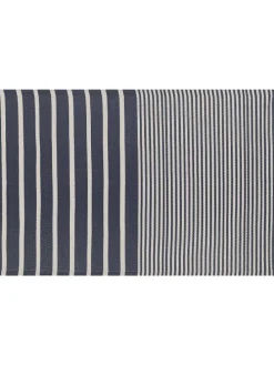 Outdoorteppich HALDIA in Blau/Weiß - (W) 120 x (H) 0.5 x (L) 180 cm