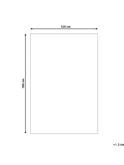 Outdoorteppich HALDIA in Blau/Weiß - (W) 120 x (H) 0.5 x (L) 180 cm