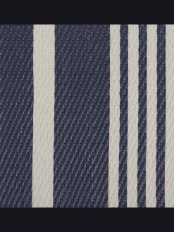 Outdoorteppich HALDIA in Blau/Weiß - (W) 120 x (H) 0.5 x (L) 180 cm