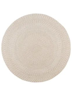 Outdoor-Teppich in Beige - Ø 180 cm