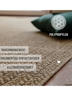 Outdoorteppich Layo in natur