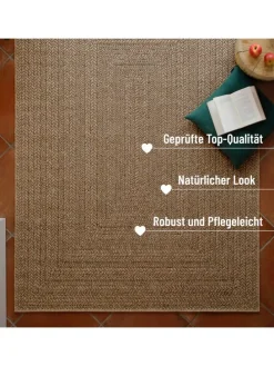 Outdoorteppich Layo in natur