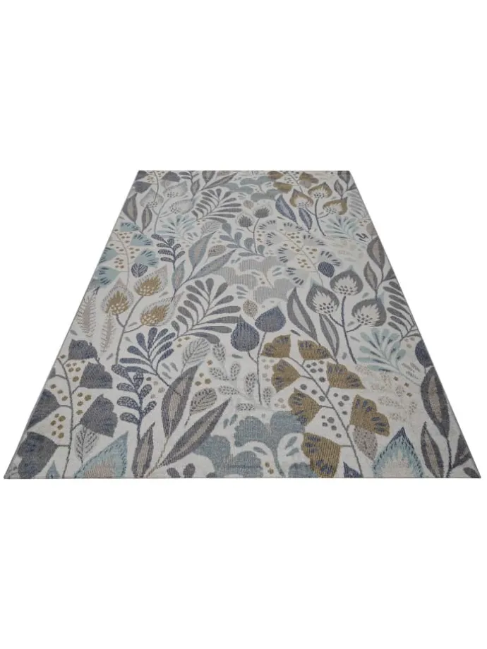 Outdoorteppich Lilly in blau