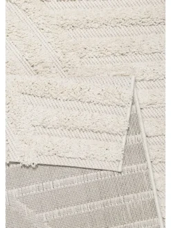 Outdoorteppich Miles in creme beige