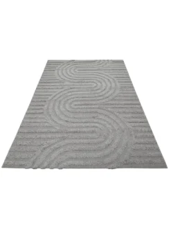 Outdoorteppich Miles in grau