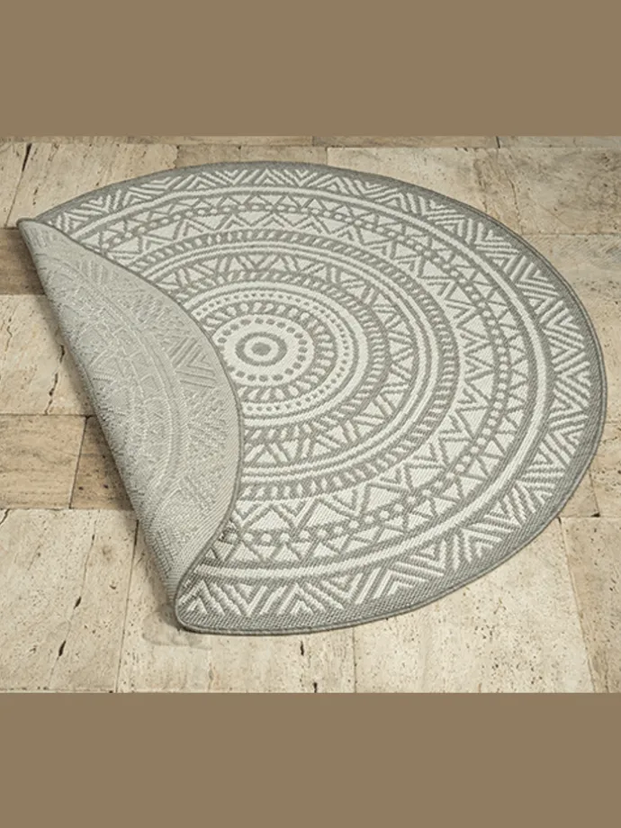 Outdoorteppich Mistra D in Grau