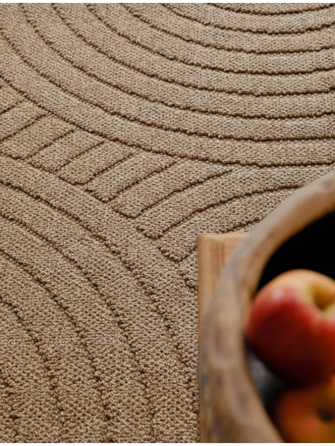 Outdoorteppich Monoq in natur