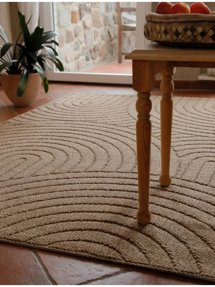 Outdoorteppich Monoq in natur