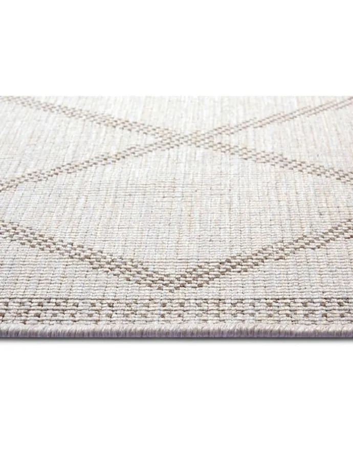 Outdoor-Wendeteppich "Corsica" in Creme/ Hellbraun