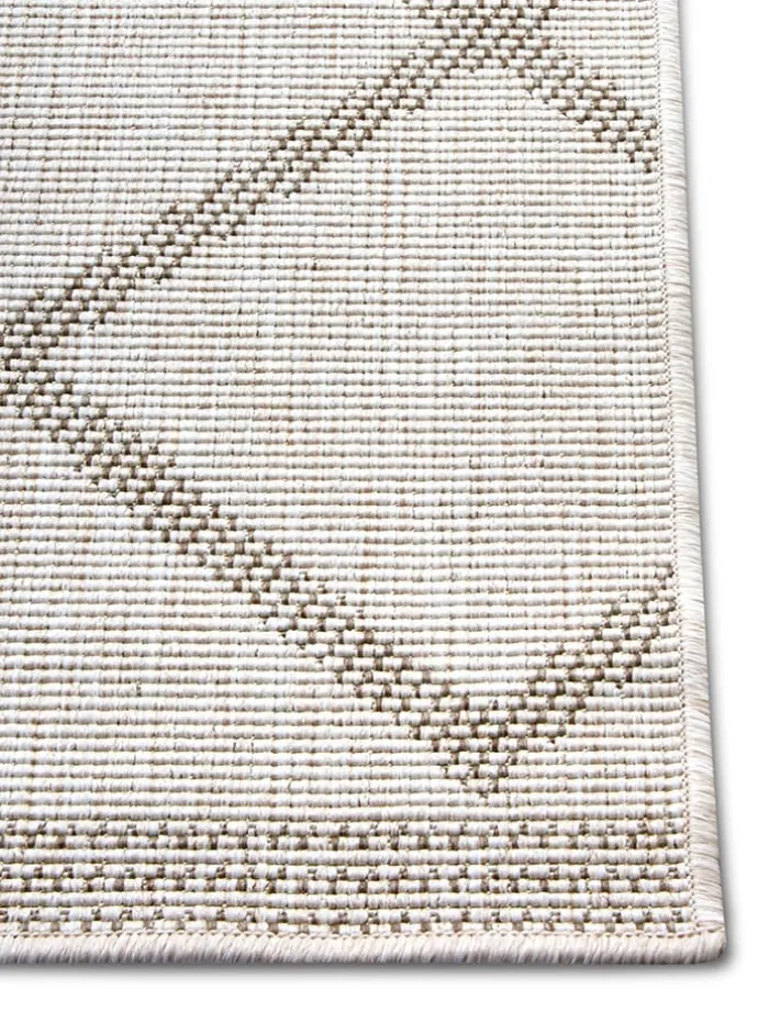 Outdoor-Wendeteppich "Corsica" in Creme/ Hellbraun