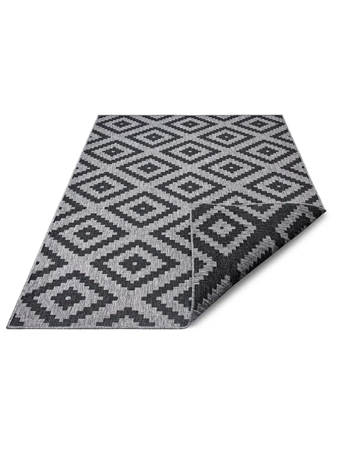 Outdoor-Wendeteppich "Malta" in Grau