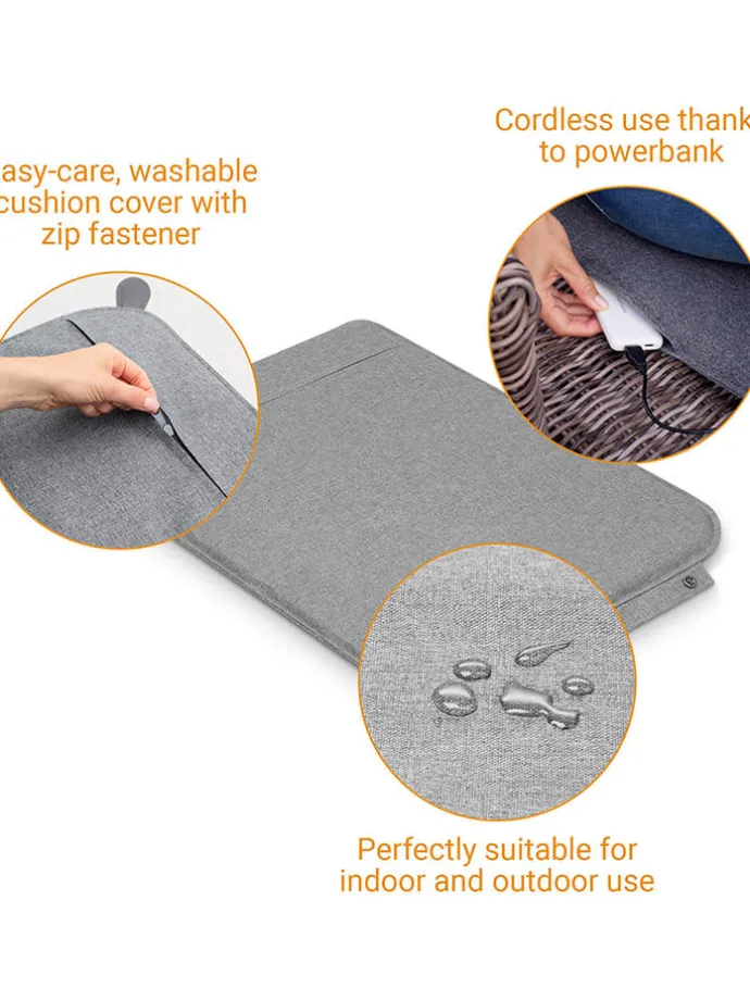 Outdoor-Wärmekissen "OL 750" in Grau