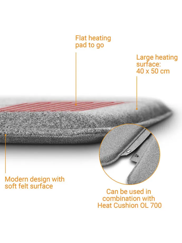 Outdoor-Wärmekissen "OL 750" in Grau