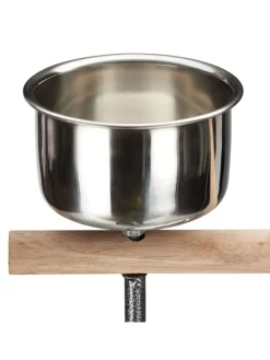 Papageien Freisitz in Silber