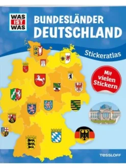 Papeterie/PBS - Bundesländer Deutschland Stickeratlas