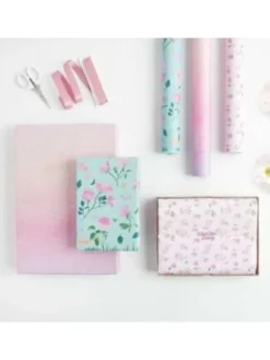 Papeterie/PBS - Seidenpapier Rosen, FSC MIX