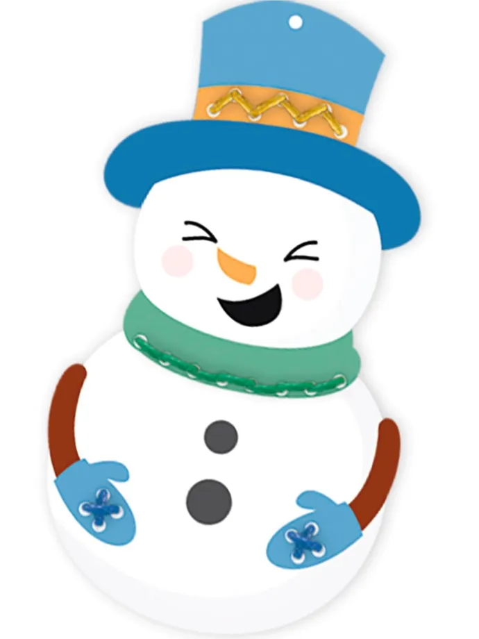 Papier-Bastelset "Winter holidays" in Bunt