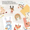 Papier-Bastelset "Woodland friends" in Bunt