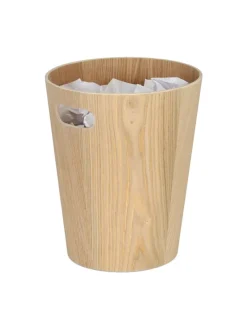 Papierkorb "Holz" in Natur - 7,5 L