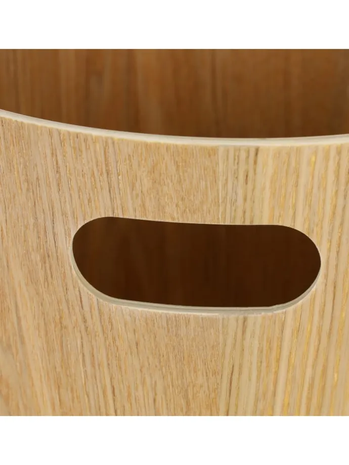 Papierkorb "Holz" in Natur - 7,5 L