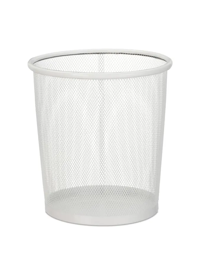 Papierkorb in Weiß - Ø 23 cm