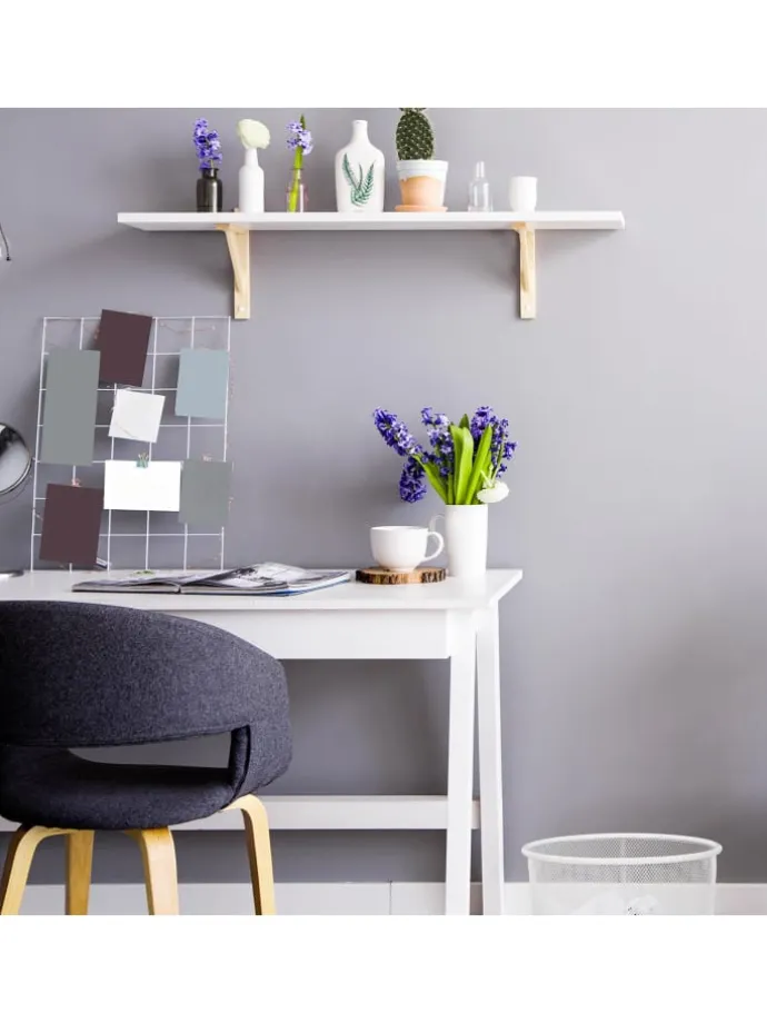 Papierkorb in Weiß - Ø 23 cm