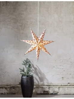 Papierstern in Weiß - Ø 60 cm