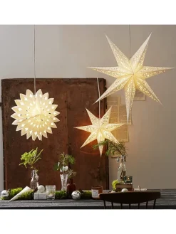 Papierstern "Lace" in Weiß - Ø 45 cm