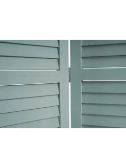 Paravant C30 im Shabby-Look, Grün