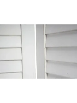 Paravant Izmir mit Ornamente, 170x161x2cm, weiß